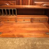 Small secretary English donkey back office Madame 3 drawers