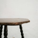 Vintage tripod side table