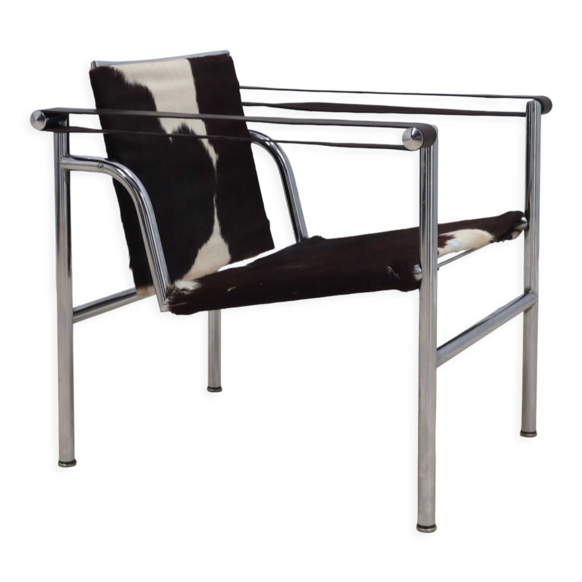 LC1 pony armchair original Cassina 1970s