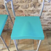 Pair of vintage stools hi glob by Philippe Starck, Kartell