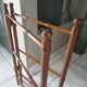 Porte serviette vintage bois/bambou