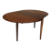 Round dining table Lubke in rosewood from the 1960s.