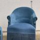 Pair of armchairs toad and rest feet 1970