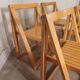 Chaises en bois pliantes design