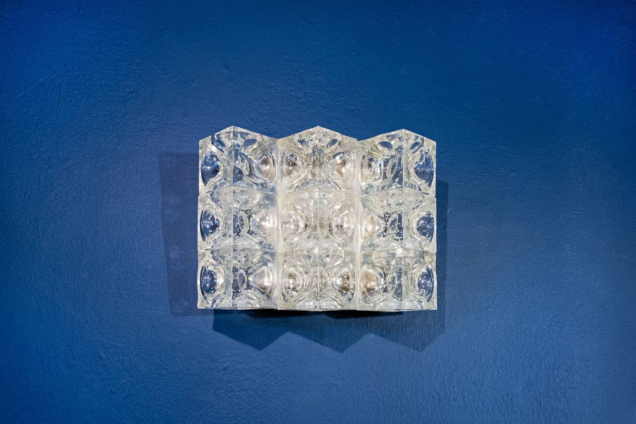 Applique in vetro di Murano Albano Poli per Poliarte anni ‘70