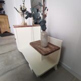 Old asymmetrical art deco dressing table