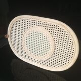 Mirror in rattan and canning