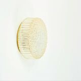 Applique murale ou plafonnier en verre bulle de style mid-century moderne par Tynell, années 60.