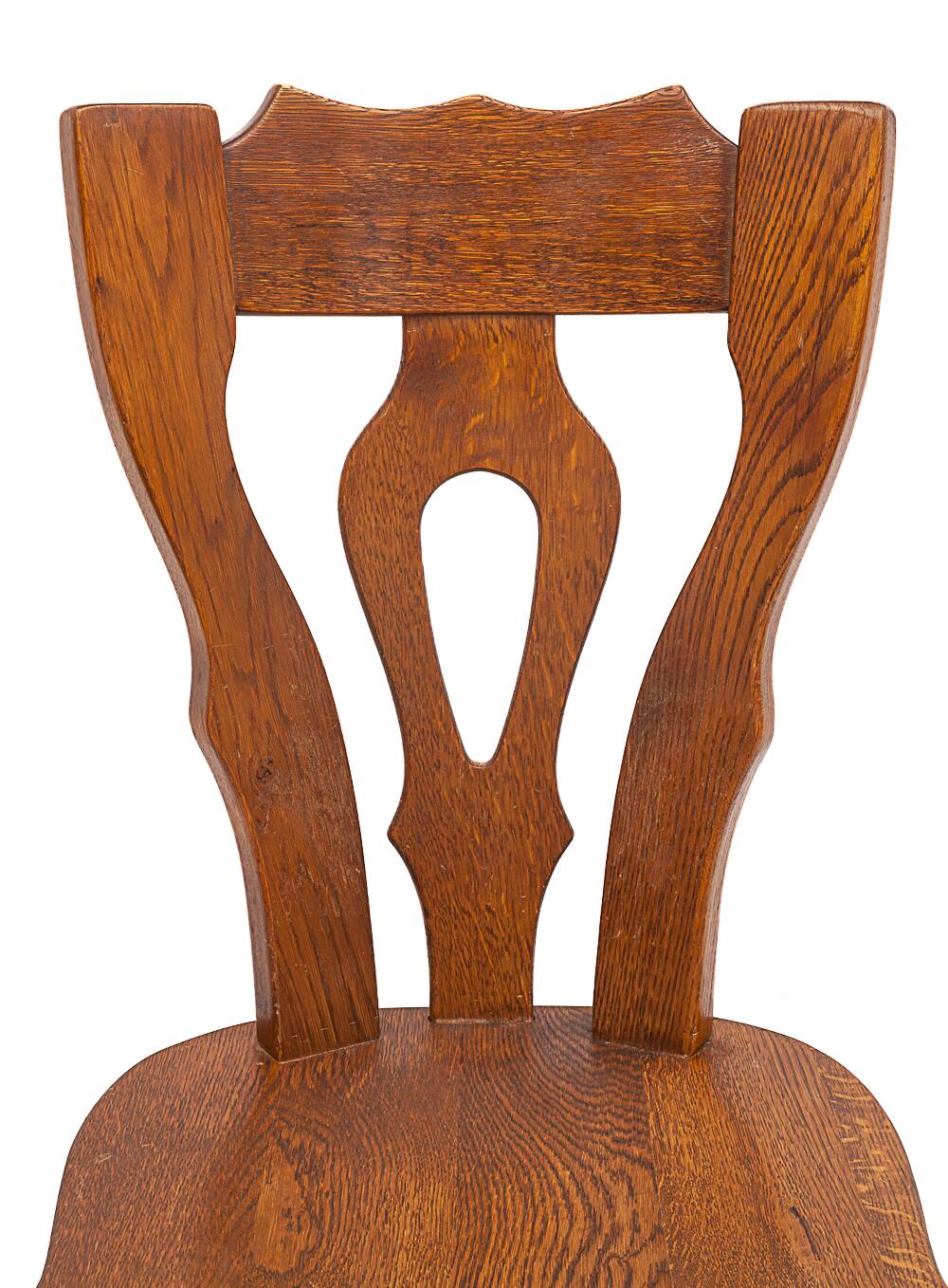 Set of 6 chairs by Guillerme and Chambron