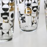 Set of 4 long drink glasses MBL, 60s