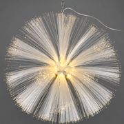 Lampe à fibres optiques.