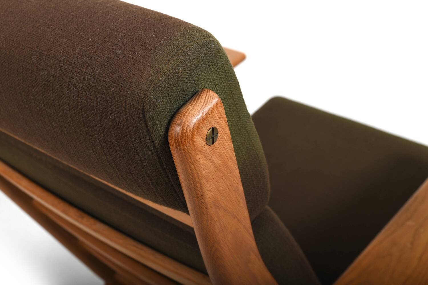 Hans J. Wegner GE-290 Highback Lounge Chair 1950s