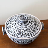 Jean Austruy ceramic covered pot