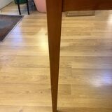 Scandinavian extendable dining table attributed to Axel Christensen.