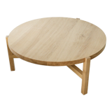 Solid oak coffee table