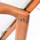 Original Baczyk Scandinavian armchair, 1960s, renovation, teak.