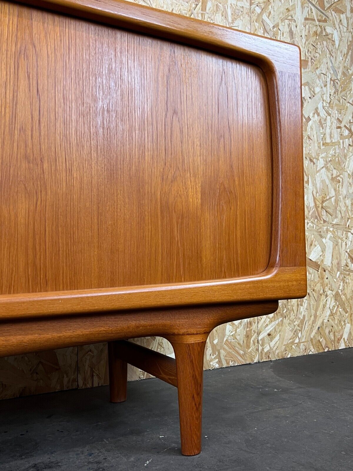 60s 70s Teak Sideboard Credenza by Johannes Andersen for Silkeborg CFC