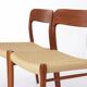 Large Set of 8 Niels Otto Møller Teak Dining Chairs – Model 75 (1950s)