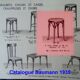 "Piano" high stool by Baumann 1930, bentwood
