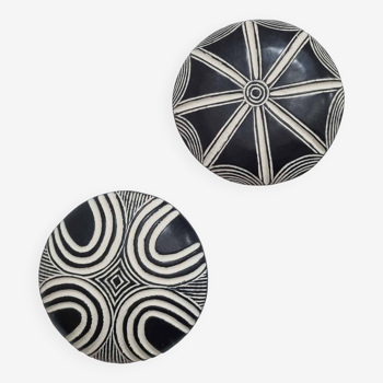 Lot de 2 Boucliers Traditionnels Africains