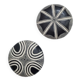 Set of 2 Traditional African Shields
