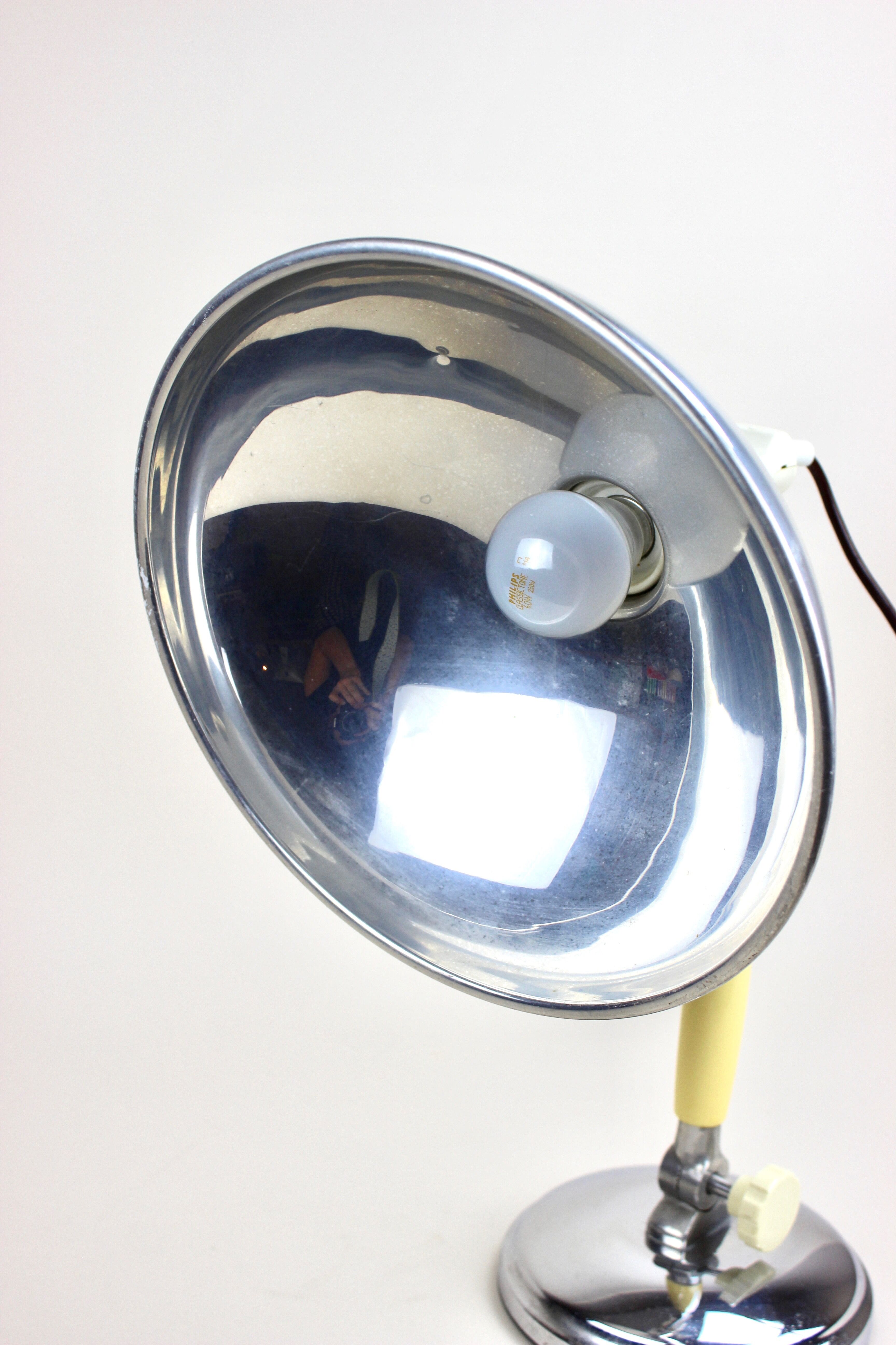 Kurt Rosenthal Oly Lux Lamp, Art Deco Desk Lamp, Industrial Design, Loft