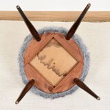 Blue Moumoute chair from the 60s.