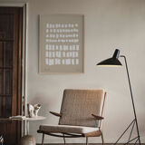 Abstract beige giclee print, 50x70cm