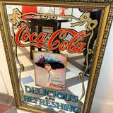 Miroir vintage pub coca cola