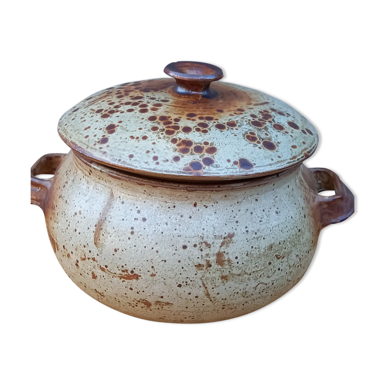 Pyrite sandstone soupiere