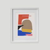Framed Abstract Collage