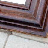 Old large mirror 17 or 18 th key assembly 106x148cm