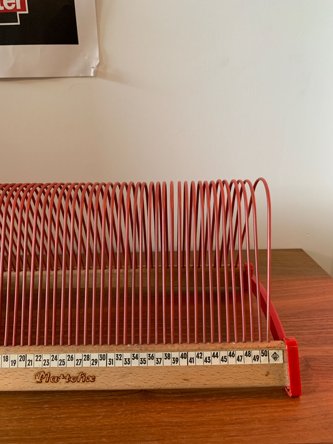 Vintage vinyl holder Plattofix, 60 ́s