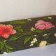 Box padded with old fabric