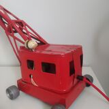 Vintage old metal toy lamp with bulbs