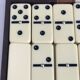 Game of dominos vintage compact travel