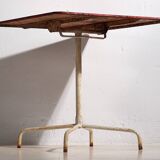 Ancienne table de jardin pliante (c.1920)