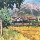 Painting signed Gence