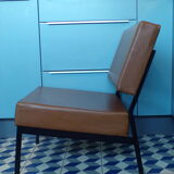 Vintage skai armchair