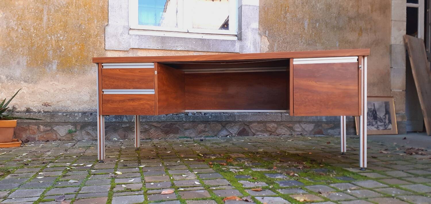 Minister's desk from the 70s, Ciolino style, Italy