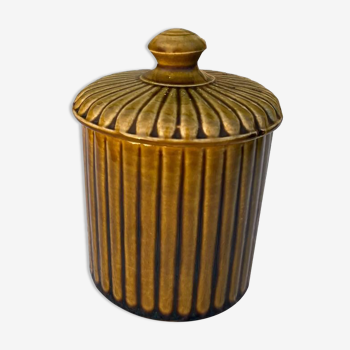 Enamelled ceramic pot De Bruyn