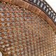 Peacock rattan headof