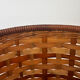 Vintage wicker basket or paper bin