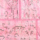 Tapis patchwork vintage soft pink 4x7 225x123cm