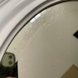 Late 19th century Portuguese wooden mirror, Bilros style - Rare