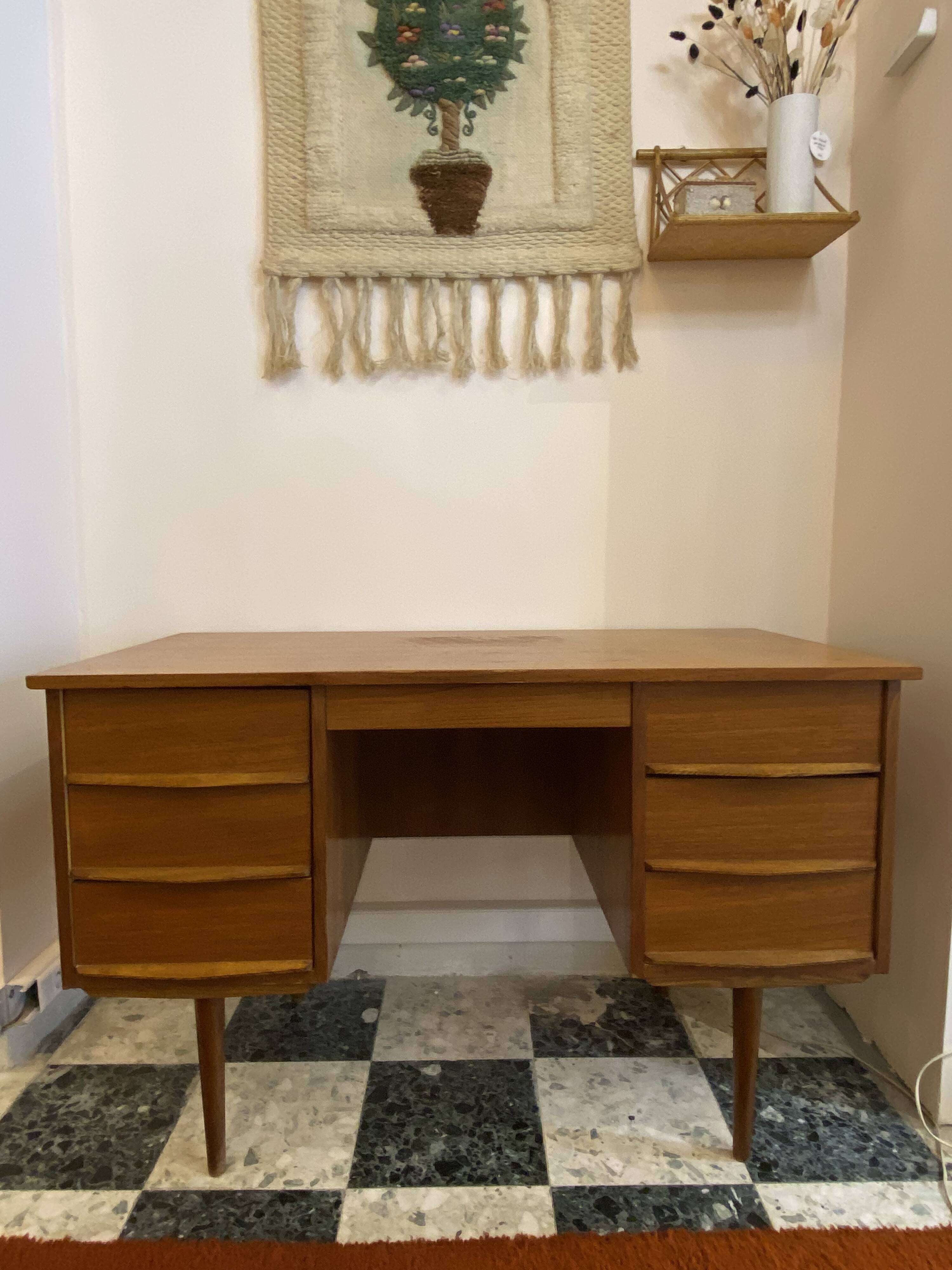Scandinavian vintage desk