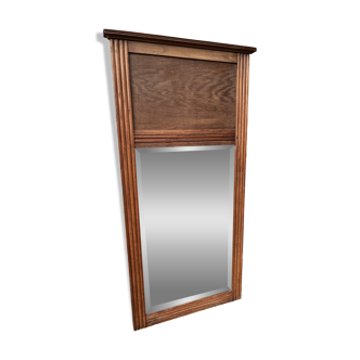 Solid wood mirror