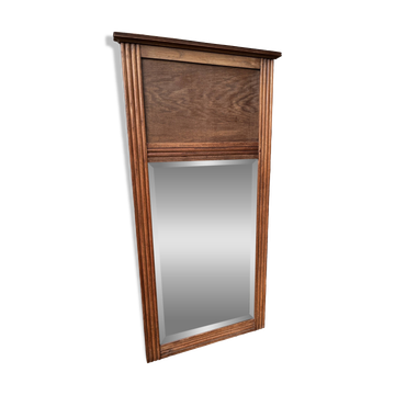 Solid wood mirror