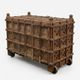 Monumental Indian dowry chest Damchiya