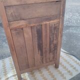 Antique oak bonnetière